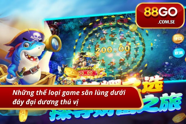 Những thể loại game săn lùng dưới đáy đại dương thú vị