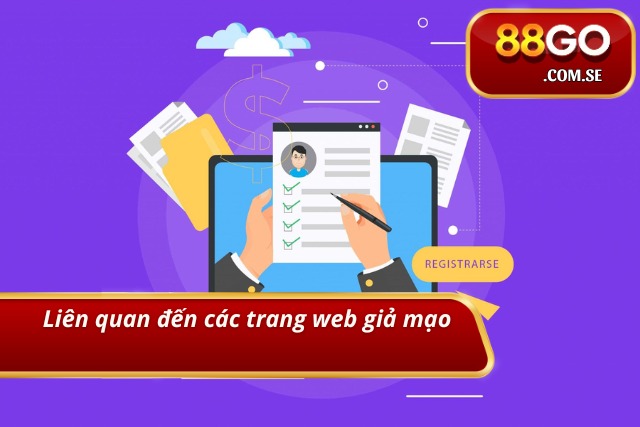 Miễn trừ khi người chơi tham gia các trang web giả mạo 