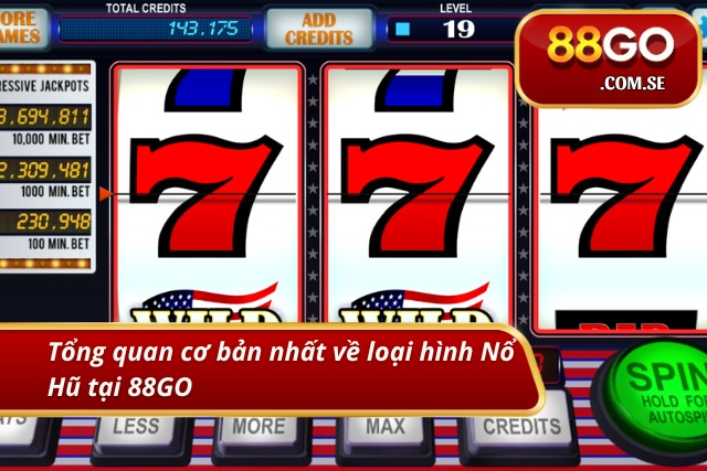 Tổng quan cơ bản nhất về loại hình game slots tại 88GO